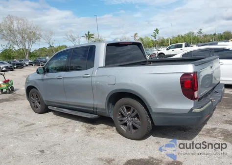 2019 Honda Ridgeline Sport из США, поврежденный, VIN 5FPYK2F16KB007569